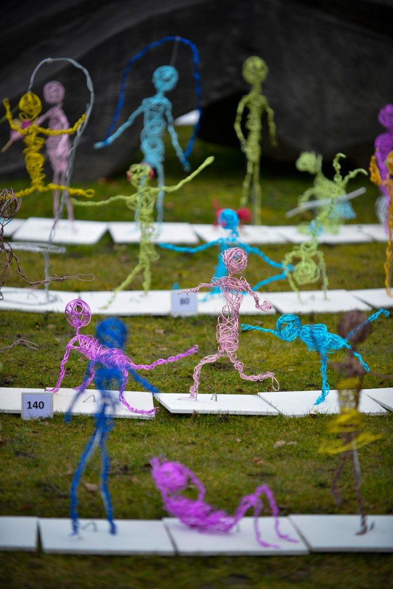 Wired for Wellbeing by Faceless Arts @YSP - photo Jonty Wilde